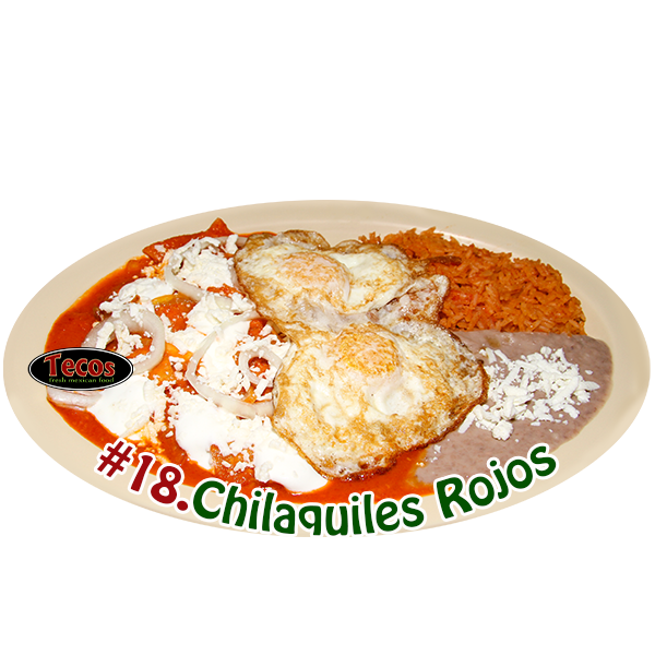 18 Chilaquiles Rojos